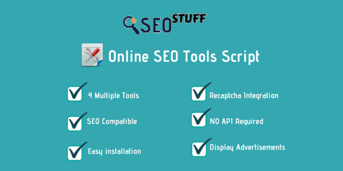 SEO Stuff - Online SEO Tools Script