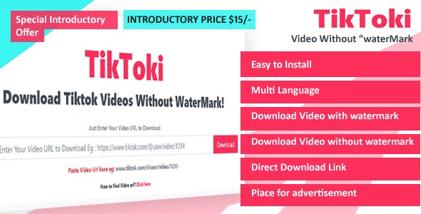 TikToki - TikTok Video Downloader